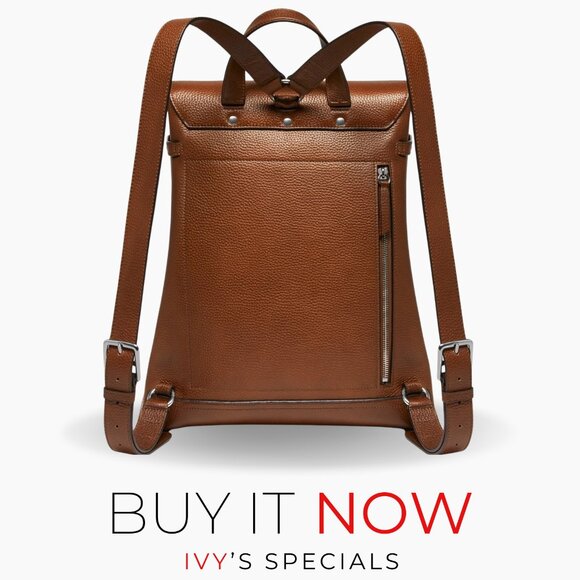 Mulberry Chiltern Premium Leather Backpack – Iconic British Design - Picture 3 of 5